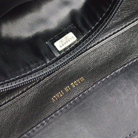 Chanel Black Lambskin Tote Bag - Picture 7 of 7